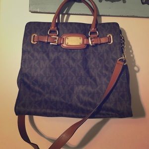 Large Michael kors purse authentic